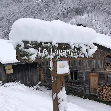 Le Refuge Au Pied D'Hauto Montriond Buitenkant foto